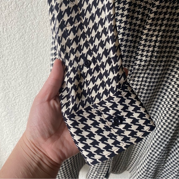 Ralph Lauren Black Label Austin Houndstooth Dress Kate Middleton - Picture 8 of 15